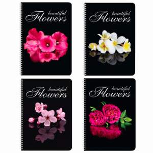 Тетрадь А4 96л клетка/гребень BRAUBERG 